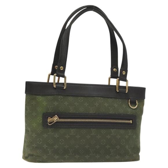 LOUIS VUITTON Monogram Mini Lucille PM Hand Bag Tst Khaki M92682 - Picture 1 of 16